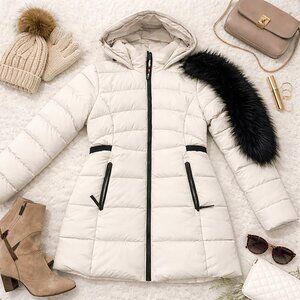 GUESS Winter Puffer Jacket – Size M